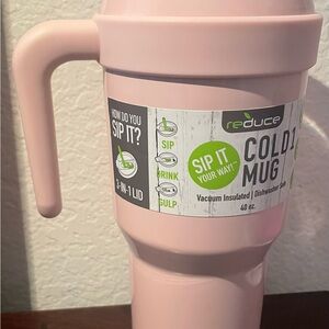 Reduce Cold1 Pink Insulated Mug
